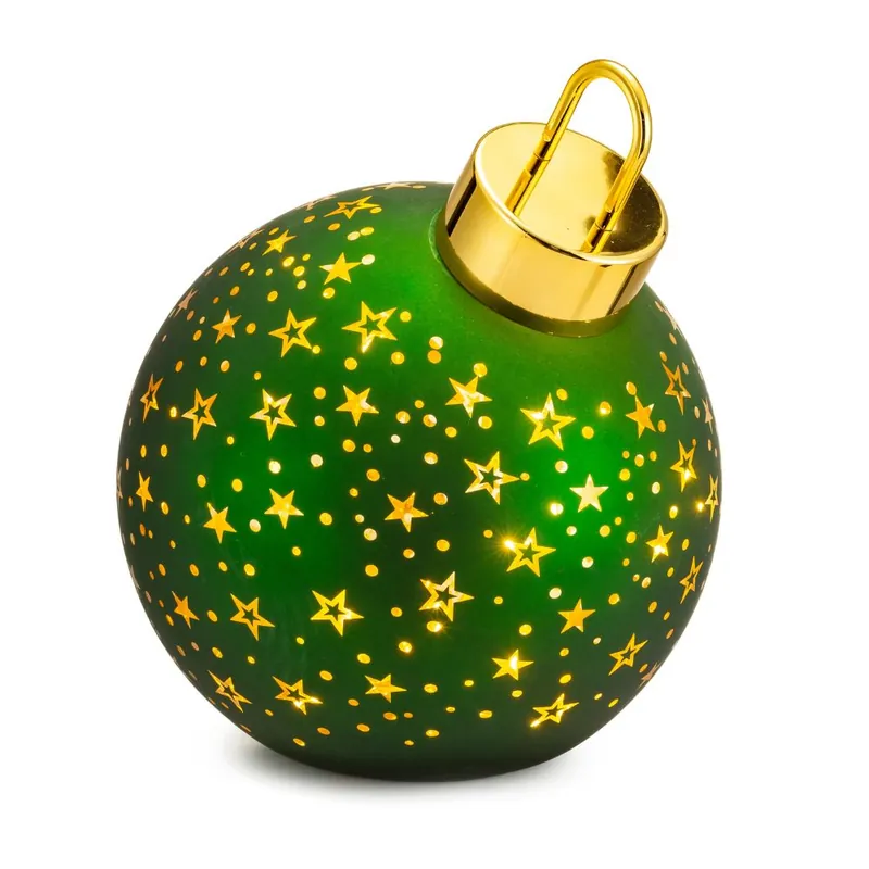Non Perdere Palla vetro led green d25