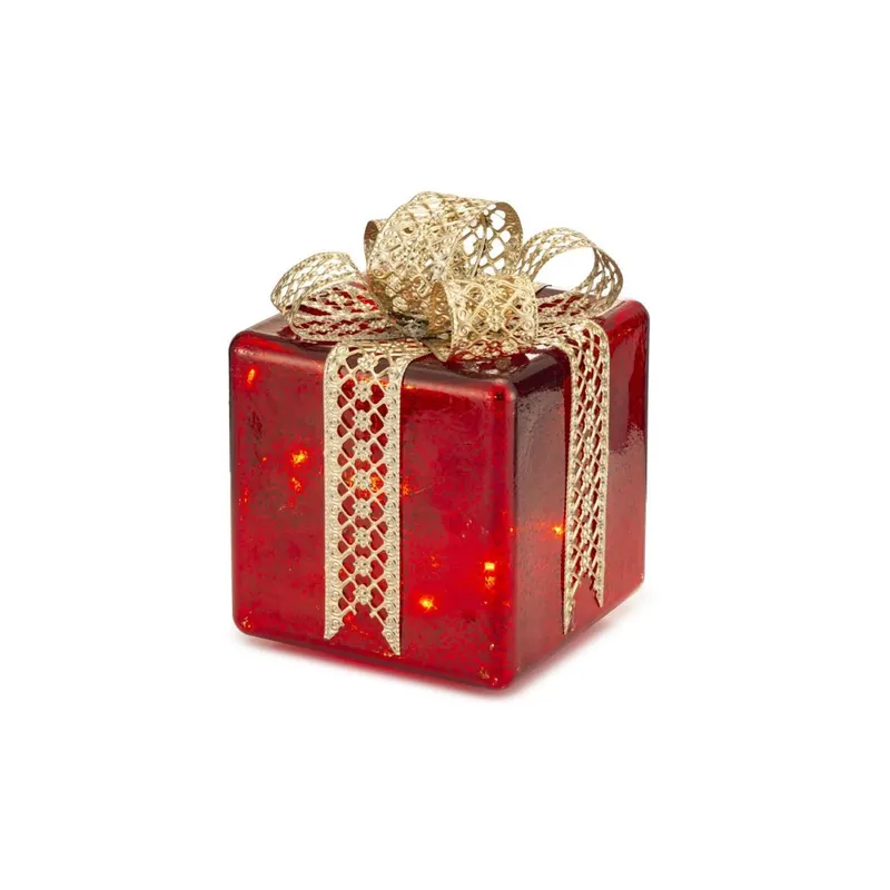 Offerta Speciale Regalo vetro led rosso 15x22
