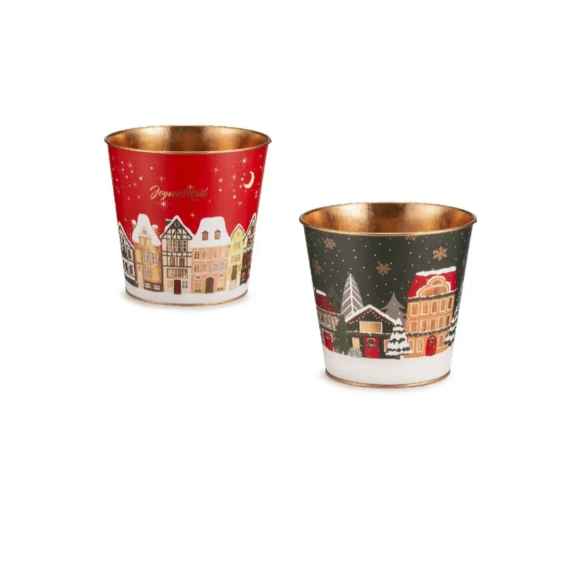 Set 2 vasi metal case Offerta Speciale