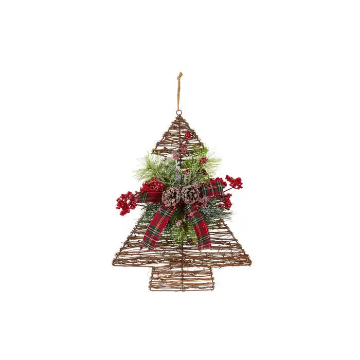 Albero con fiocco 34x6x44 cm Fatto A Mano