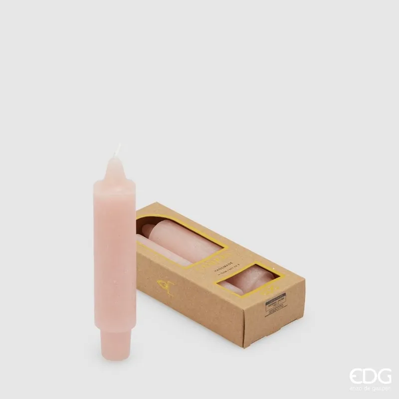 Edg candela stelo solid h15 pale pink Prezzo Di Fabbrica