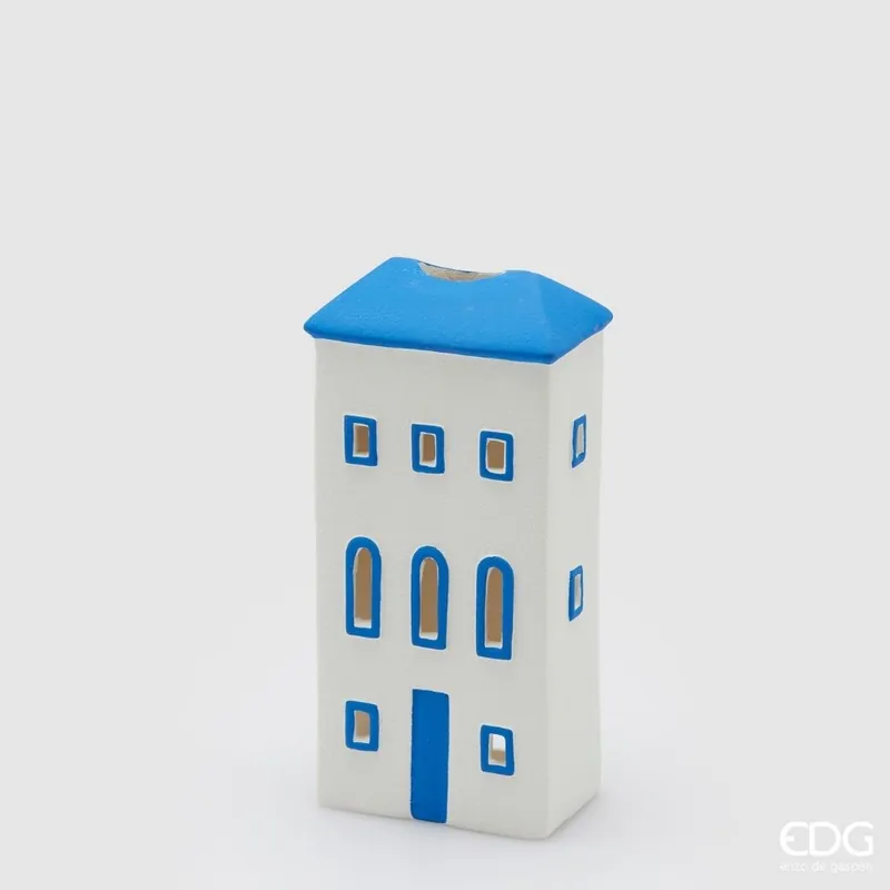 Di Marca Edg portacandela casetta h24