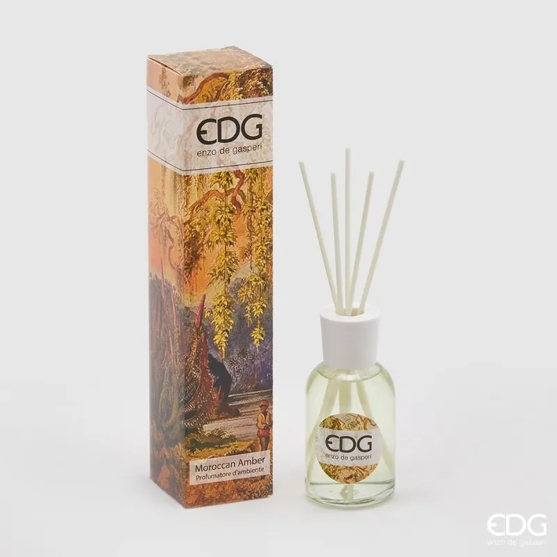 Compra Adesso Edg Profumatore in Bottiglia 100 Ml Maroccan Amber con bastoncini