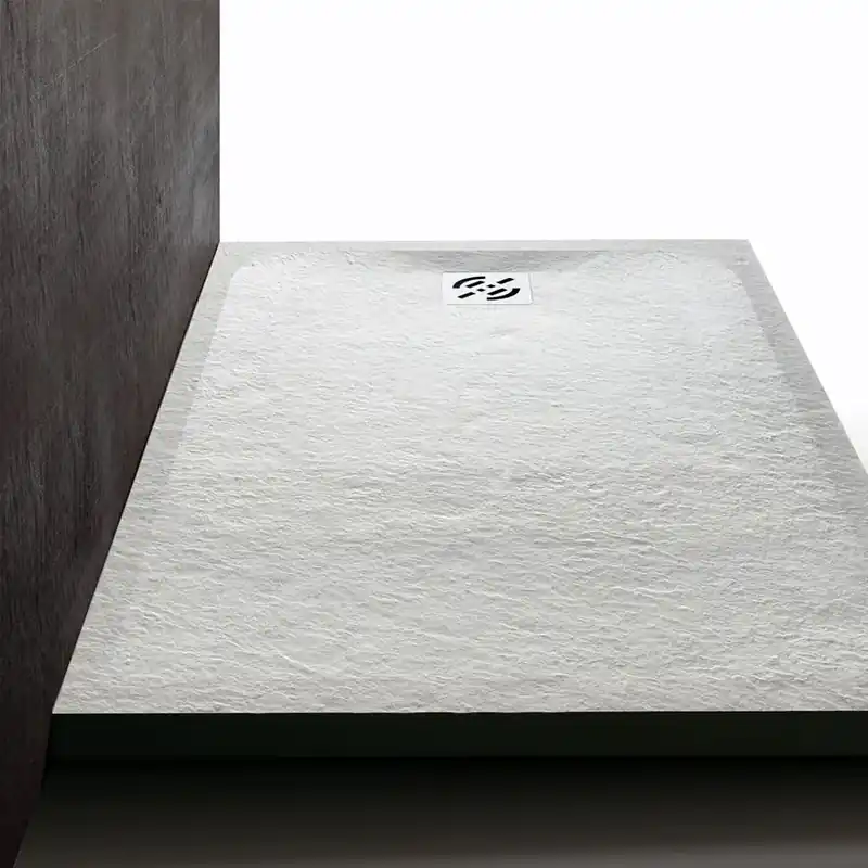 A Buon Prezzo Piatto rettangolare cm 120x80 bianco stone D3382R01-P - -SAMO - -
