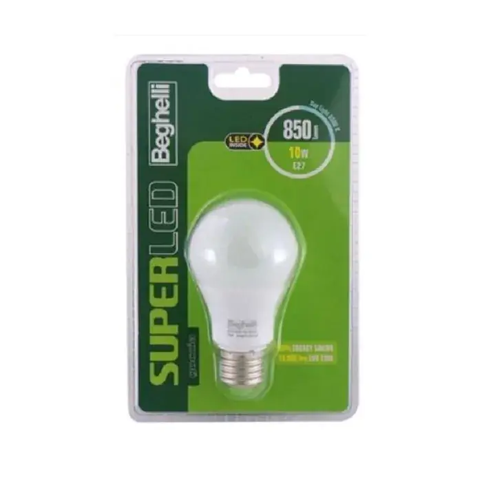 LAMPADA SUPER LED GOCCIA E27 10W 6500K BEGHELLI 56881BL Compra Adesso