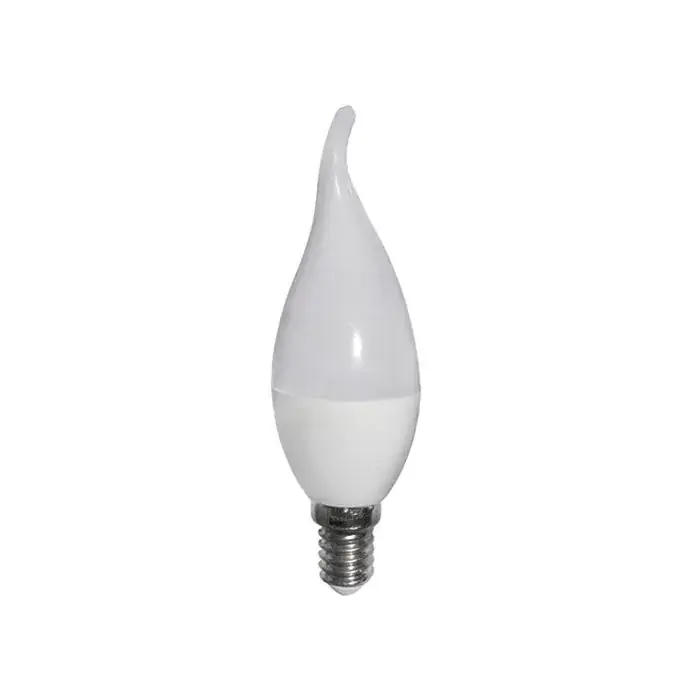 A Buon Prezzo LAMPADINA LED E14 6W LUCE NATURALE FIAMMA AC175-265V 4500K 480LM