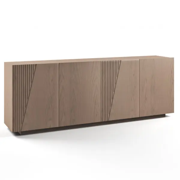 A Buon Prezzo Credenza Nova Style 4 porte in legno di frassino