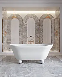 Vasca Aurora Bijoux White Edizione Limitata