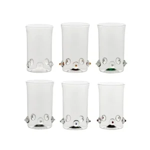 Zafferano · Patèa set 6 bicchieri tumbler alto · colori assortiti 38 cl Occasione Imperdibile