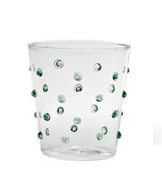 Zafferano · Bicchieri Tumbler · Trasparente · Verde · Linea Party Pagamento Sicuro