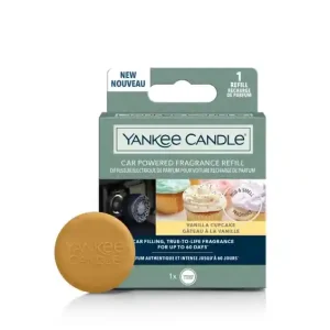 Yankee Candle Car Powered Ricarica Vanilla Cupcake Spedito Oggi