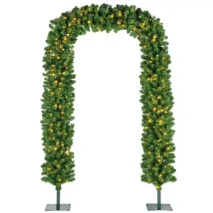 Acquista Ora Arco Verde Con Luci Led D 40X240 Cm 420 Led