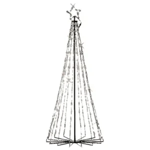 Albero Di Metallo 265 Led Multicolor 80x180 Cm Prezzo Basso
