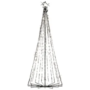 Albero Di Metallo 355 Led Multicolor 100x240 Cm Promozione Esclusiva