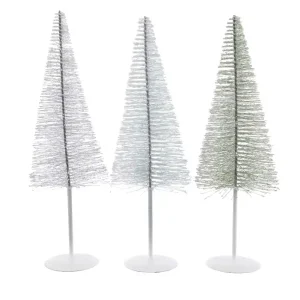 Albero Con Glitter 8X20 Cm Nuovo Arrivo