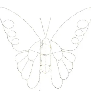 A Buon Prezzo Decorazione Natale Farfalla Luminosa 70 Cm