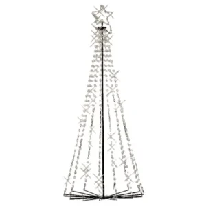 Albero Di Metallo 541 Led Warm White 80x180 Cm Offerta Limitata