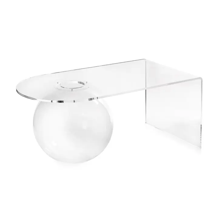 Tavolino moderno trasparente Boolla – iPlex Must-Have